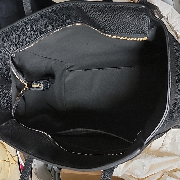 Salvatore Ferragamo black  CALF hair tote - Picture 14 of 17